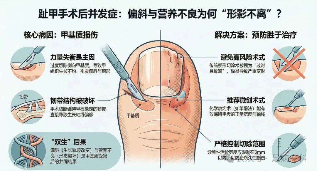 医源性甲偏斜:甲营养不良解析